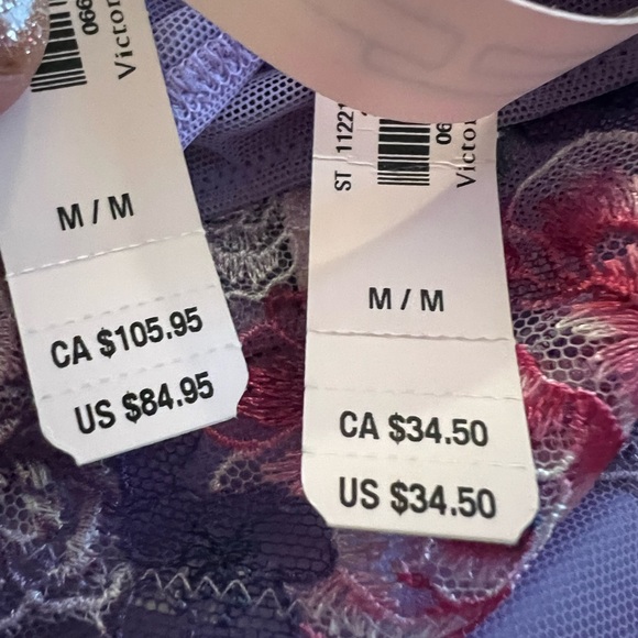 SALE $1̶2̶5̶ Victoria’s Secret Dream Angels Floral Embroidered Longline set 😍 - Picture 2 of 6